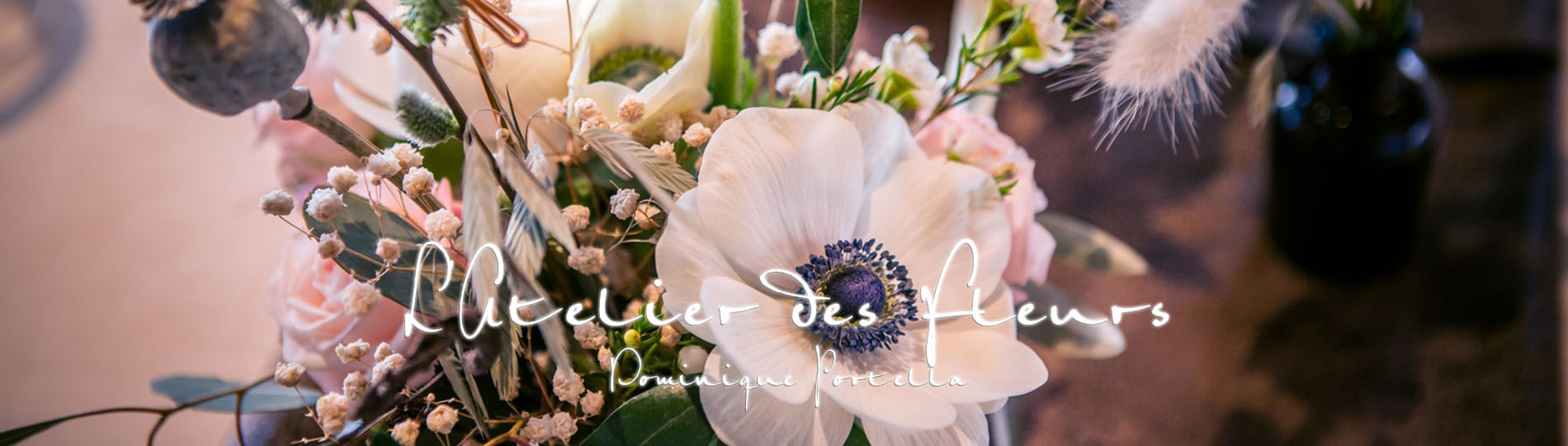 bannière fleur mariage