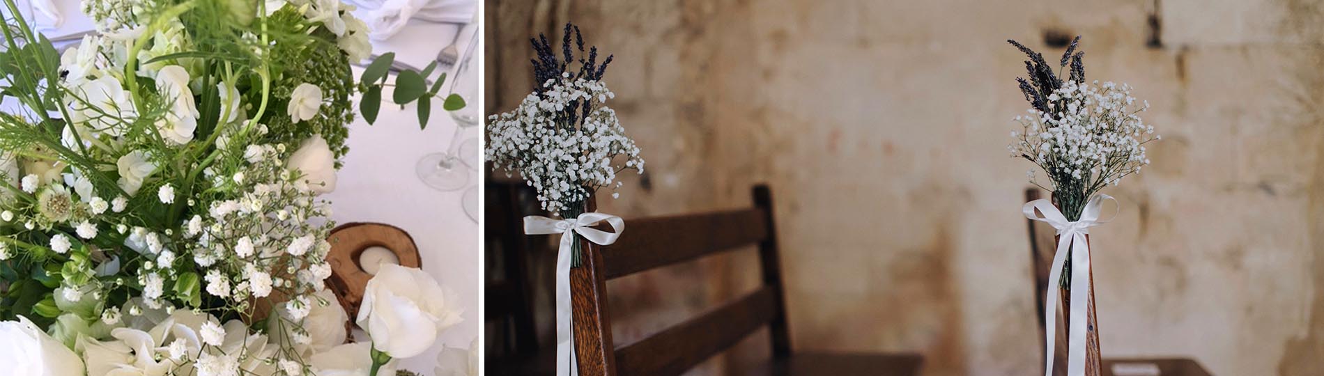 bannière fleur mariage