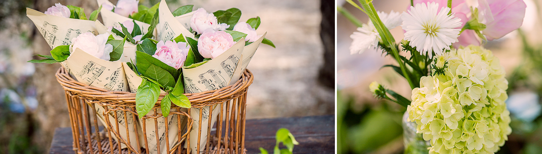 bannière fleur mariage